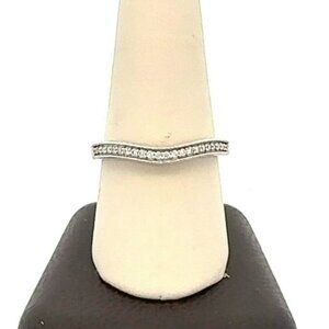 Designer SJ Sterling Silver & Cubic Zirconia Size 10 Ring!‎ 118